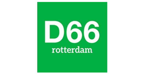 Logo D66 Rotterdam