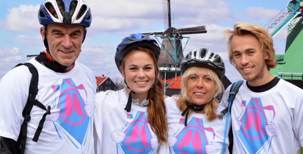 Fietsers in actie