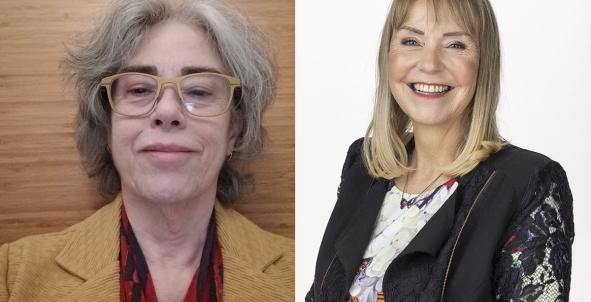 Martine Puhl en Dominique Hamerlijnck 