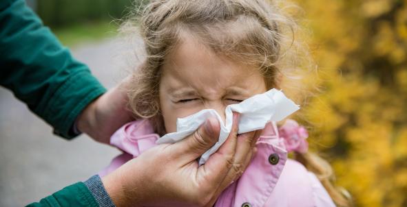 Astma kind verkouden