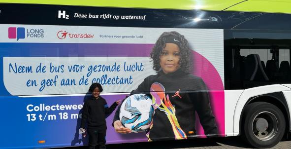 Emran voor bus collecteweek