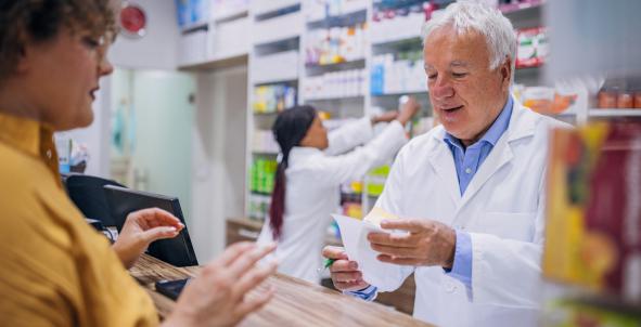 Apotheker medicijnwissel