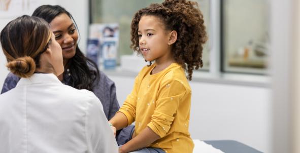 Kind met dokter
