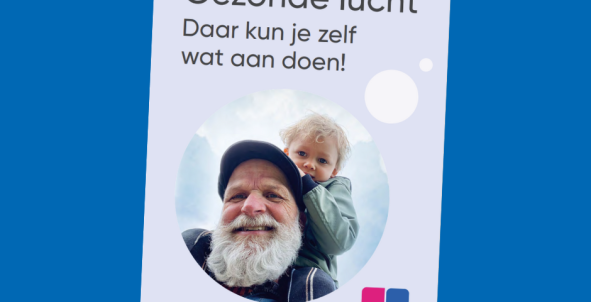 Cover Boekje Gezonde Lucht - daar kun je zelf wat aan doen