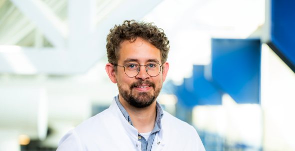 dr. Tjeerd van der Veer, LUMC, doet onderzoek naar Alpha-1