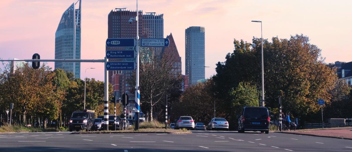 Foto wegverkeer Den Haag
