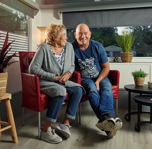 Wilfred Veenstra met haar man Marcel