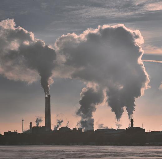 Uitstoot van fabrieken