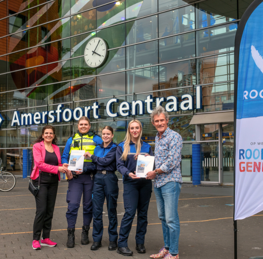 Stationsplein rookvrij overhandiging rapport