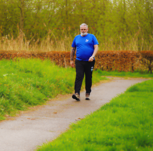Barry Berends heeft COPD en traint voor de 4Daagse