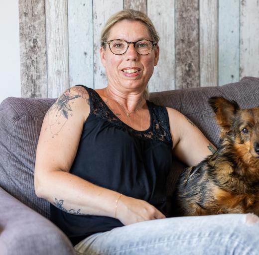 Corina vriendin van Marcel