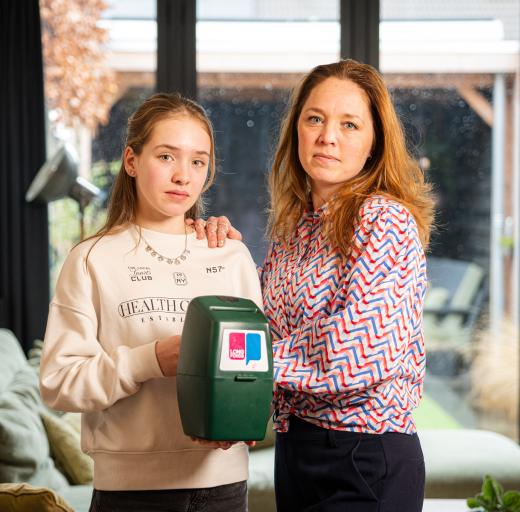 Lenneke en Sophia