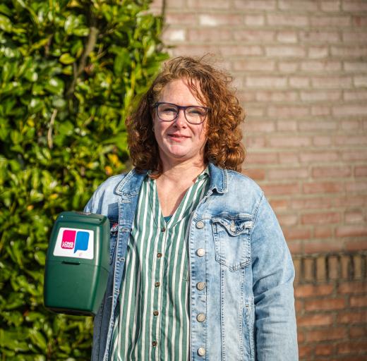 Irma collecteert voor Longfonds