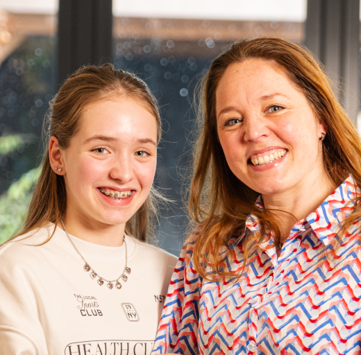 Lenneke en Sophia