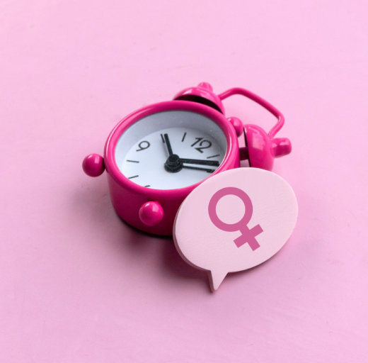 Roze wekker