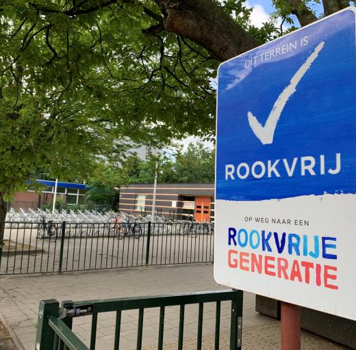 rookvrij schoolterrein