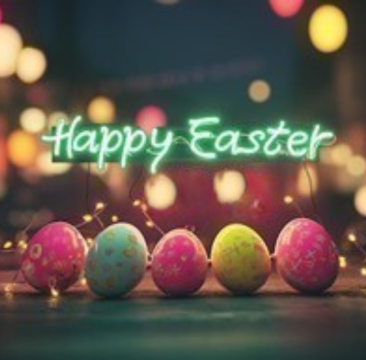 Plaatje happy easter