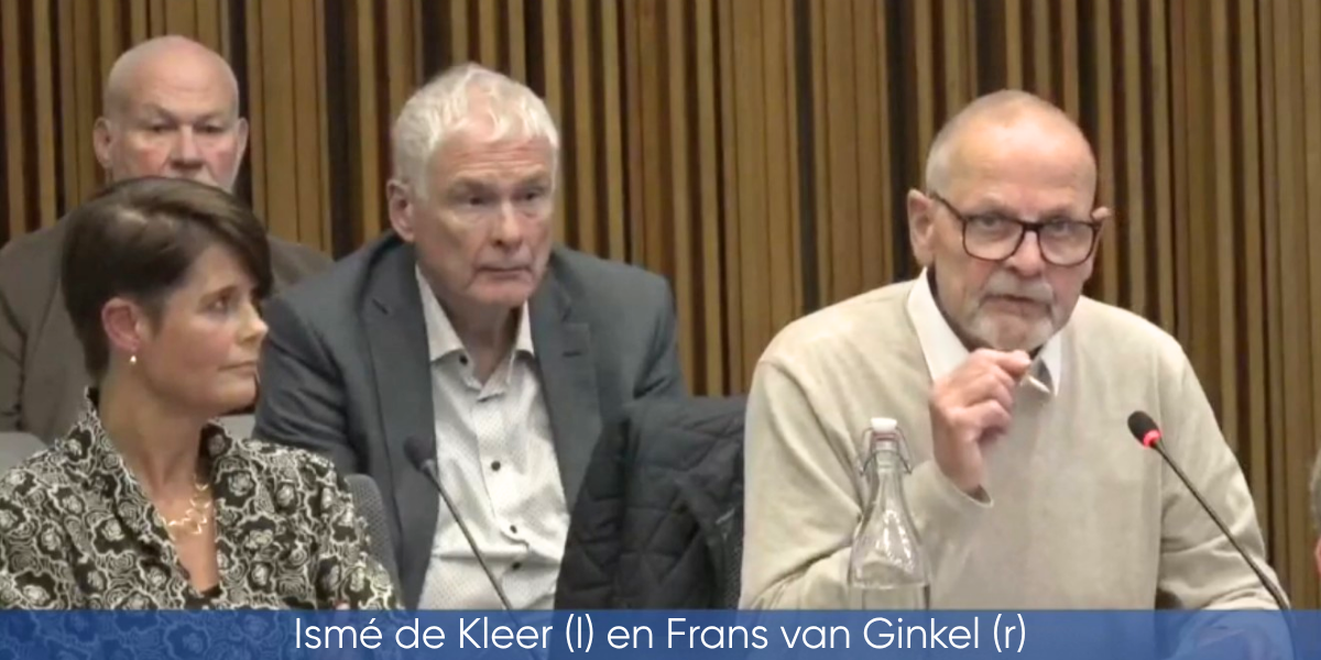 Foto Isme de Kleer en Frans van Ginkel