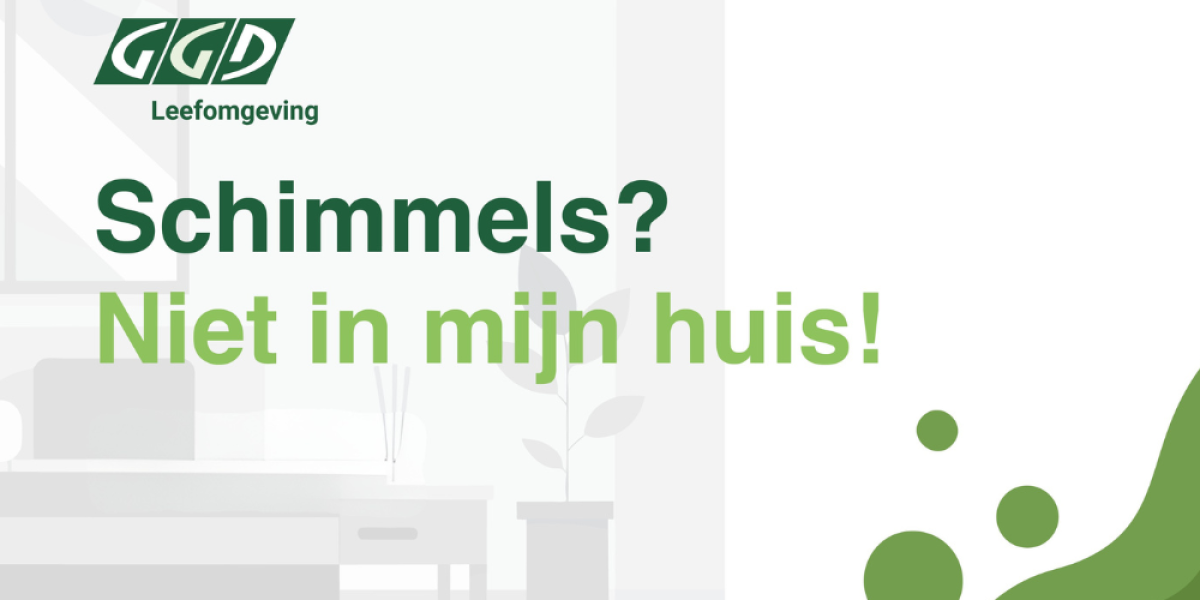 Beeld van de GGD-campagne 'Schimmels? Niet in mijn huis'