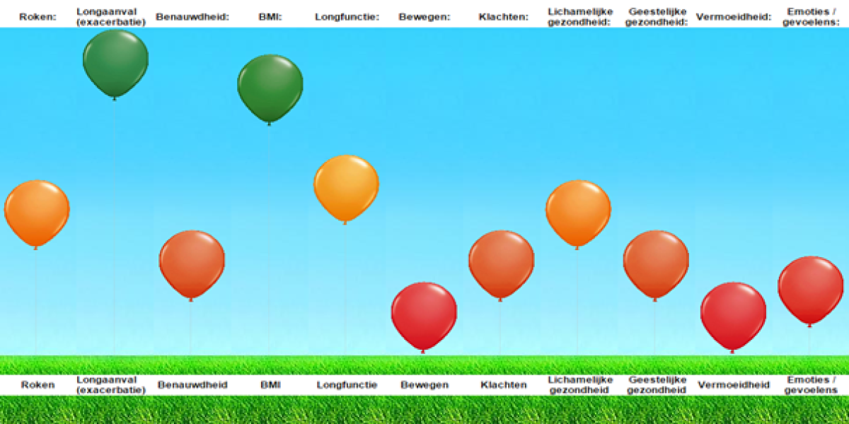 De ziektelastmeter is een hulpmiddel voor de huisarts bij gesprekken met mensen die COPD of astma hebben
