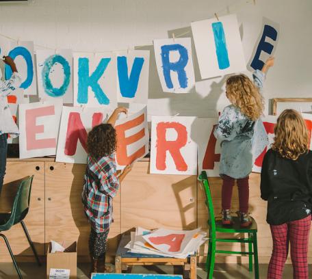 Rookvrije generatie slinger kinderen