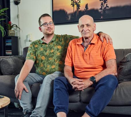 Dempsey en Chris op de bank