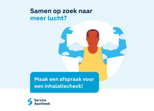 Service Apotheek roept op tot een inhalatiecheck