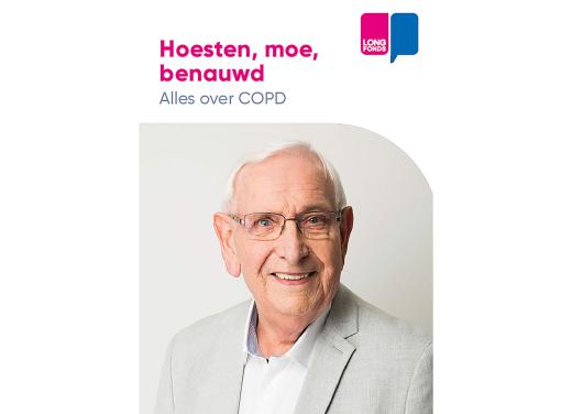 Cover van folder: Hoesten, moe benauwd, alles over COPD