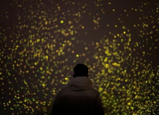 Foto Spark van kunstenaar Daan Roosegaarde