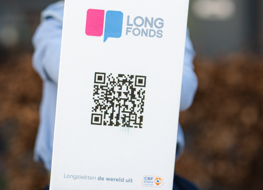 QR-drager Longfonds