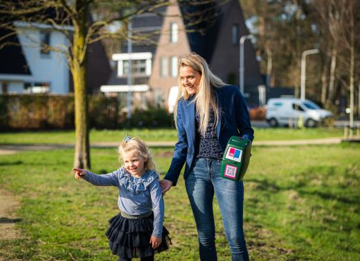 Jonne en Puck collecteren voor Longfonds