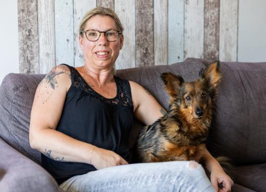 Corina vriendin van Marcel