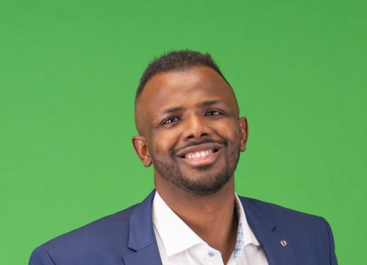Foto Abdulahi Hussen, Groen Links Nijmegen