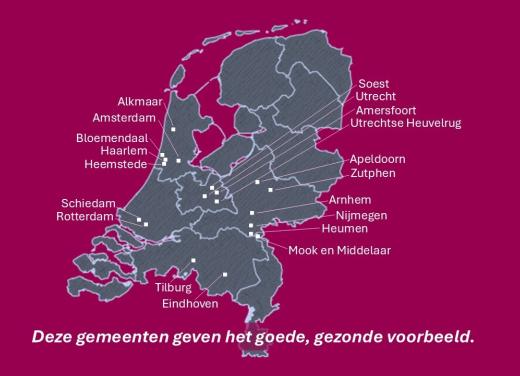 Overzicht gemeenten die alternatief voor vuurwerk bieden (2024)