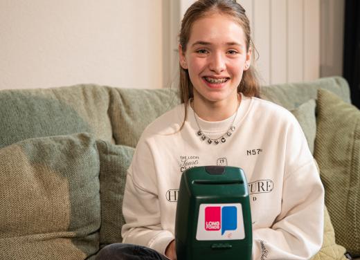 Sophia collecteert voor Longfonds