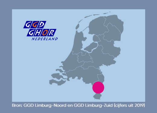 Plaatje Gezondheid in Limburg (GGD)