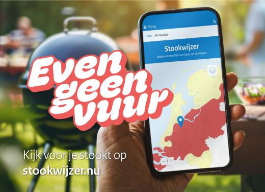 Campagne denk aan je buur stook geen vuur