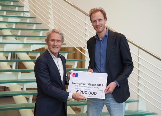 Toekenning consortiumsubsidie Pieter-Paul Hekking