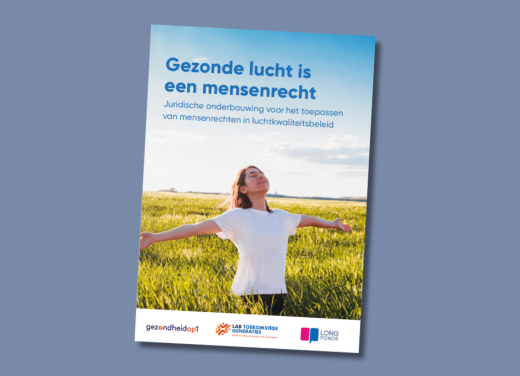 Cover Juridische onderbouwing Gezonde lucht is een mensenrecht 