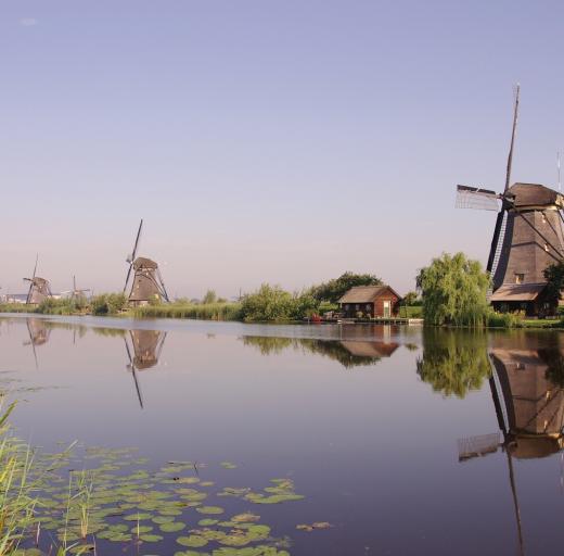 Hollands Midden, molen aan het water
